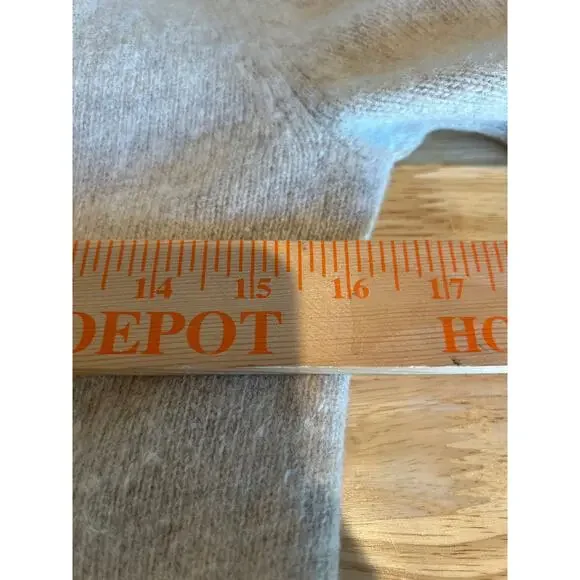 Kenar Lambswool Angora Cardigan Oatmeal Women's S - Picture 5 of 7